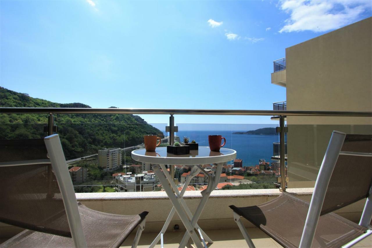 Amazing Sea View Apartment Zatvoren Budva Eksteriør billede