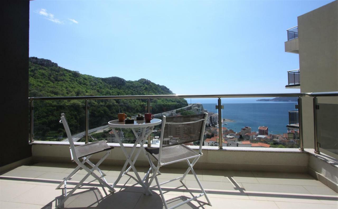 Amazing Sea View Apartment Zatvoren Budva Eksteriør billede