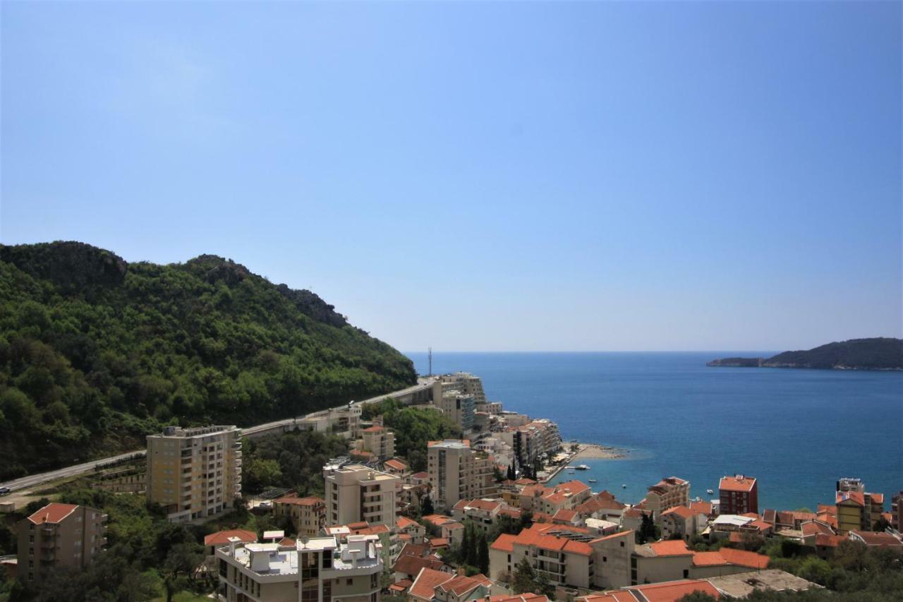 Amazing Sea View Apartment Zatvoren Budva Eksteriør billede